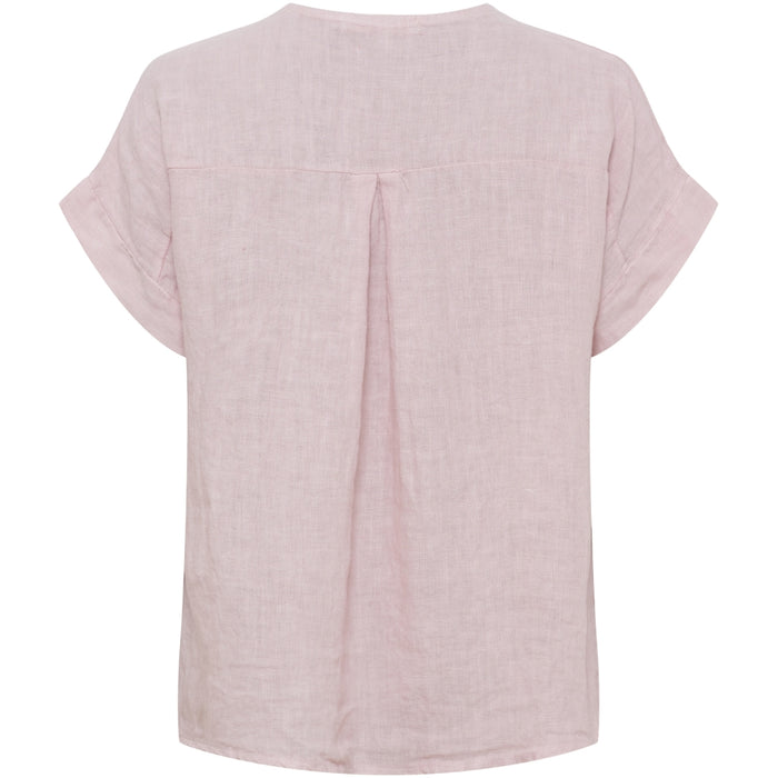 MdcSantina Bluse LIN Rosa