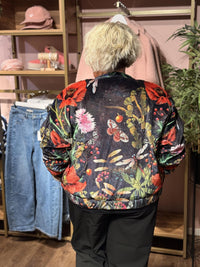 Bomber Jacket Velvet Maguana