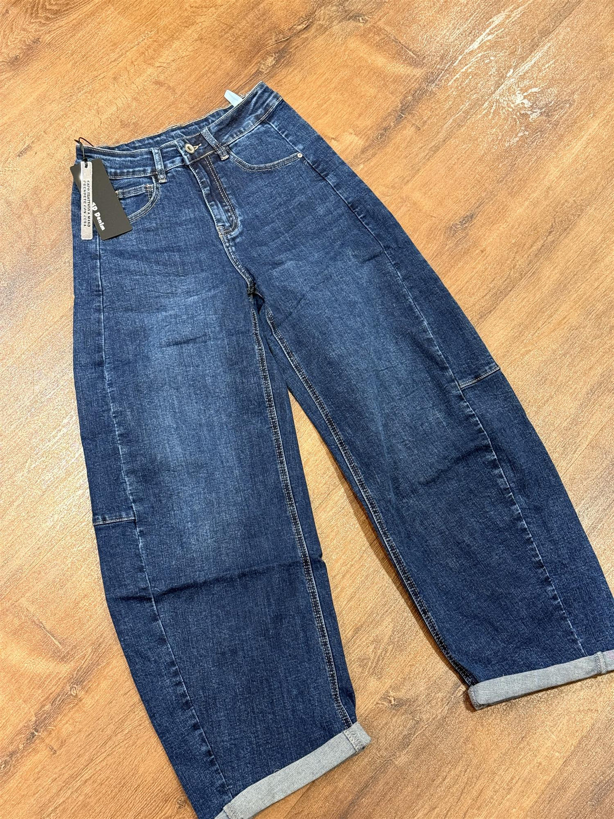 Jeans Barrel Palma - Denim Stone