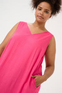 KCmille Sleeveless Dress Rasberry