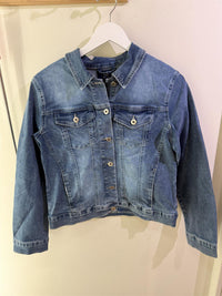 Basic Denim Jacket Light Blue Used