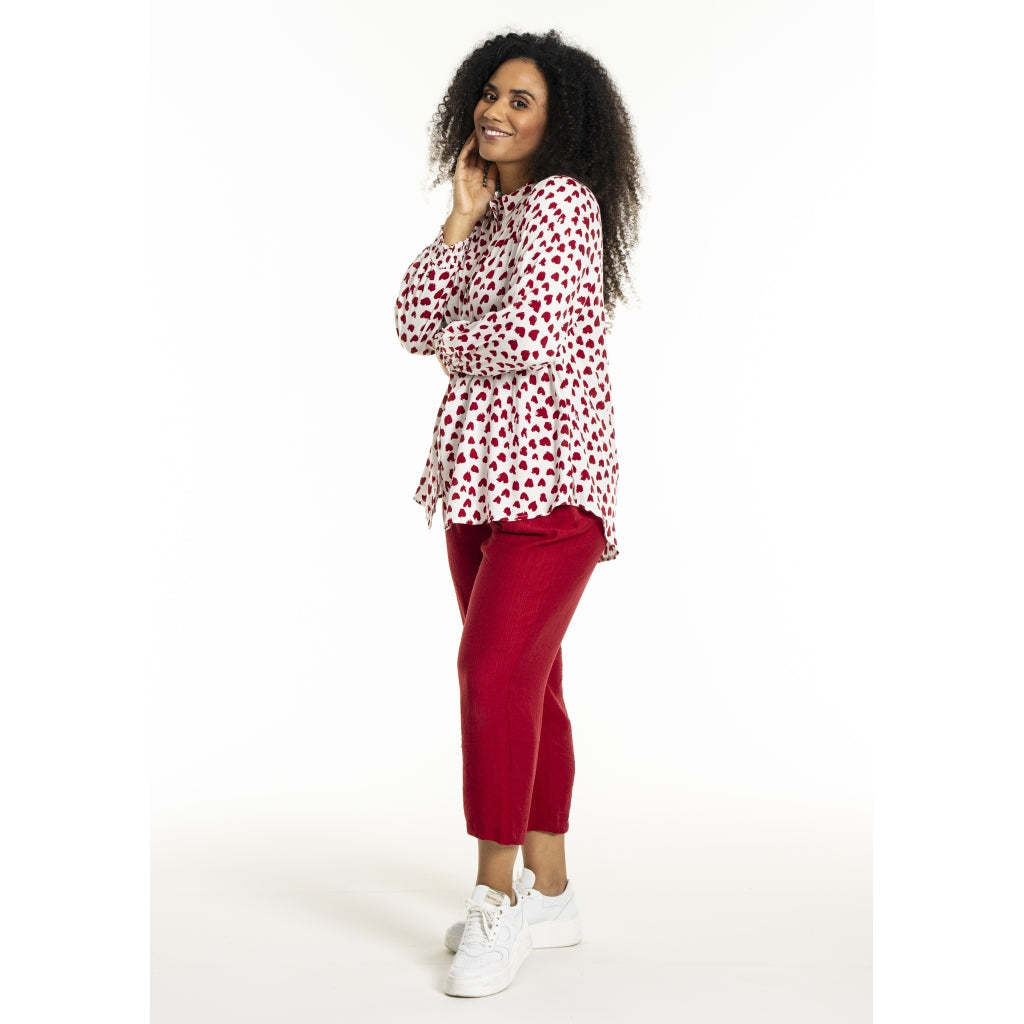 SBitta Shirt Hjerter Rød