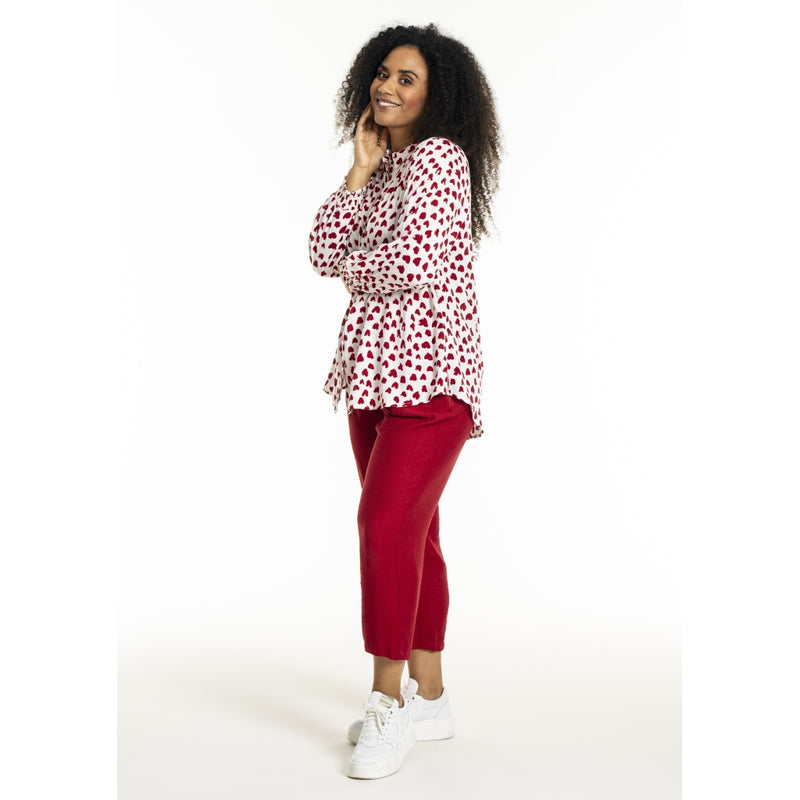 SBitta Shirt Hjerter Rød