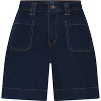 TUTTI TWILL SHORTS Dark Blue Denim