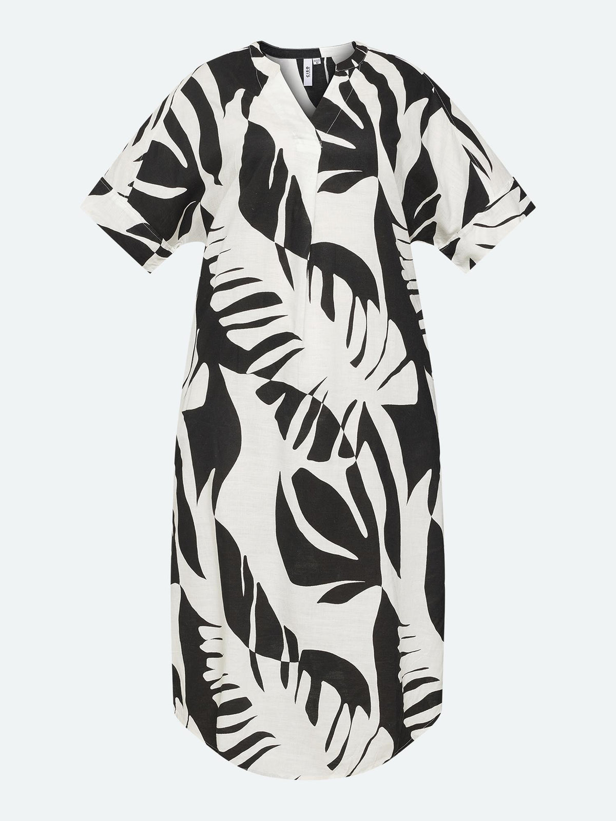 Kjole Monstera Sort