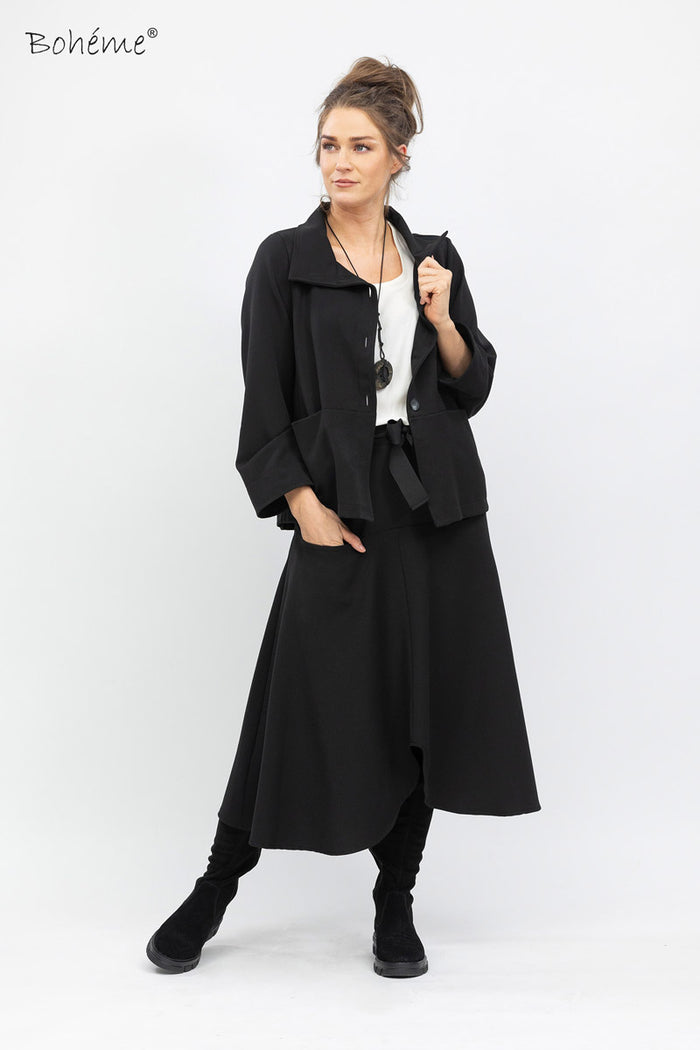 Jakke Stretch Svart