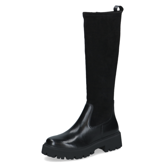 Støvlett Stretch, Boots - Sort