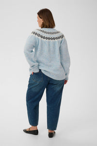 KCbettany Cardigan - Light Blue Melange