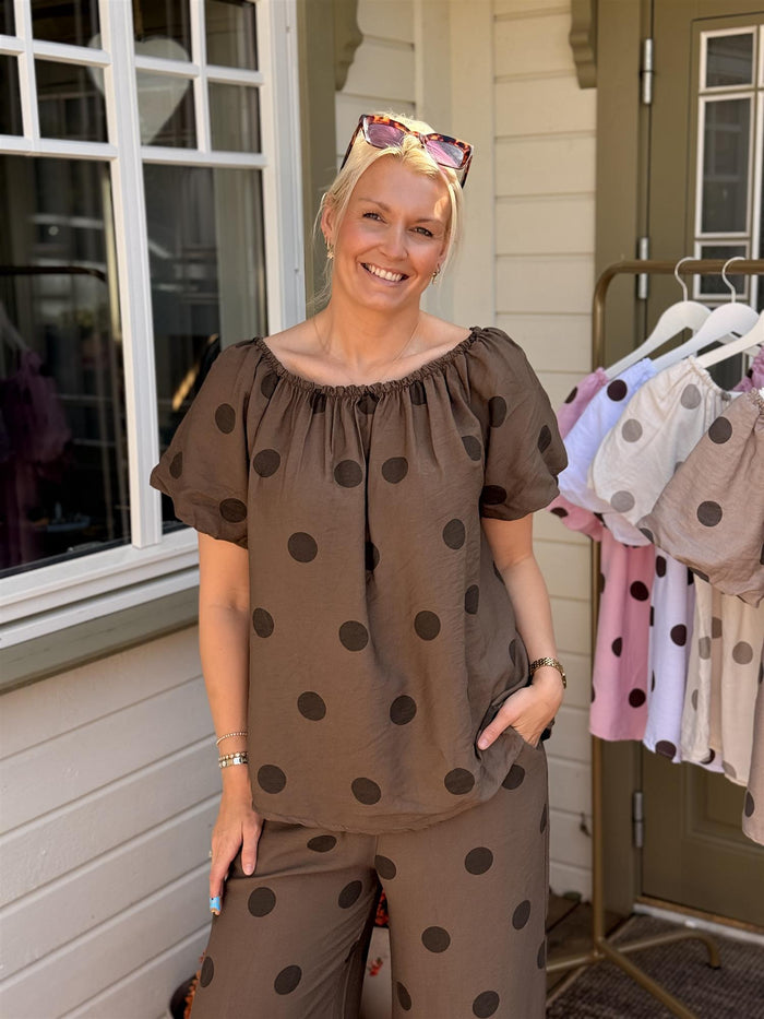 MdcLuciana Top - Brown