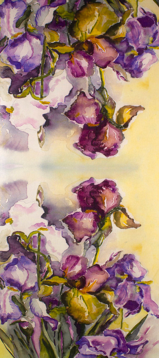 Skjerf Boheme Lilla Blomst