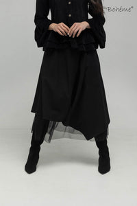 Skjørt m Chiffon