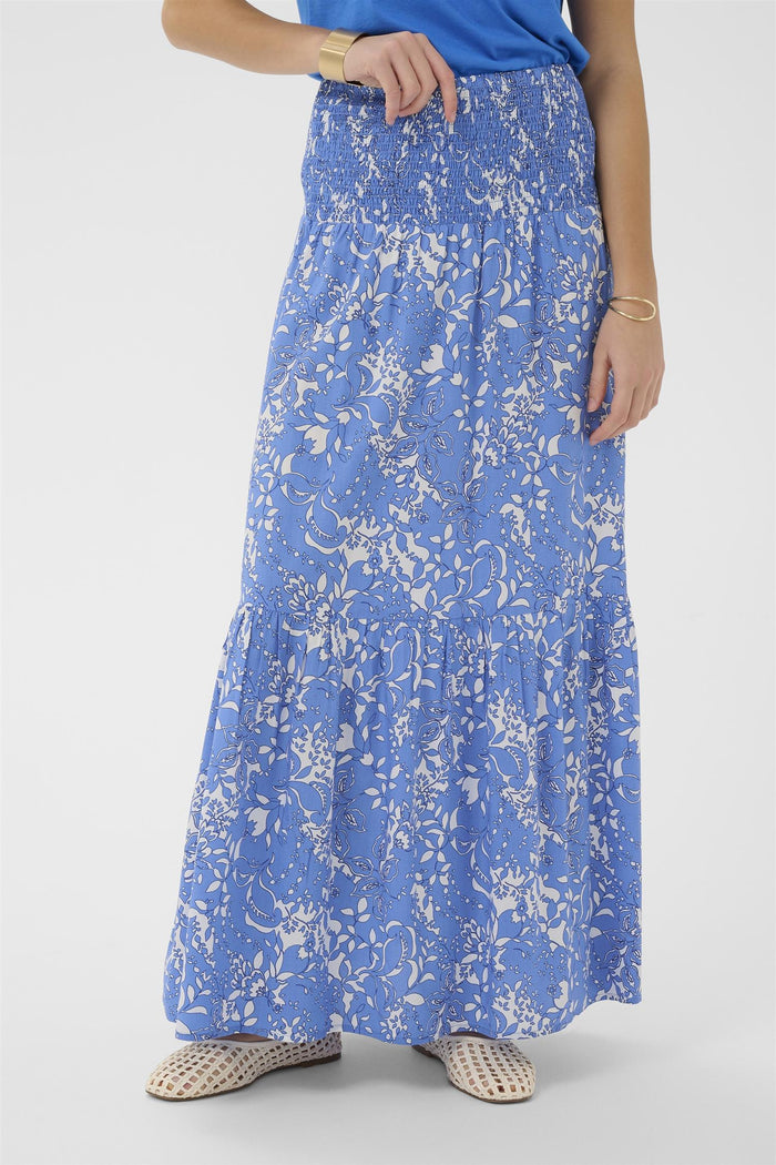 CRTiah skirt Blue Toile