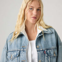 Levis  LOOSE CROP TRUCKER JACKET