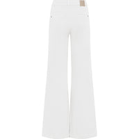 New Tutti Wide Twill Jeans White SS26