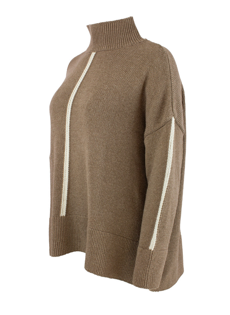 Genser Stripe - Muldvarp