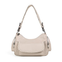 Fanny Bag m. Makrame Hvit