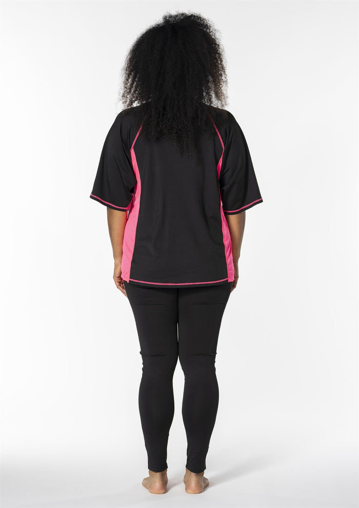 SFitness T-shirt Black/Pink