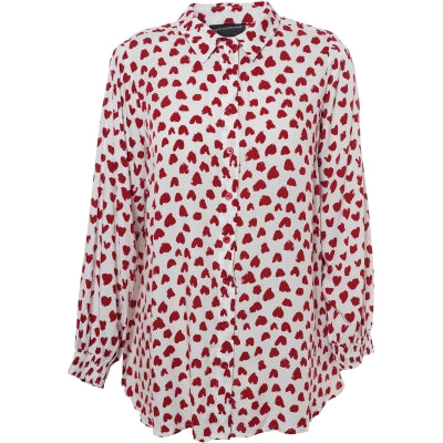 SBitta Shirt Hjerter Rød