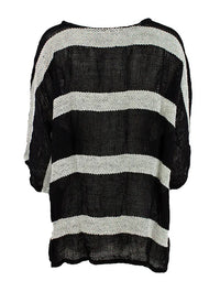 Top Kort Sort Print