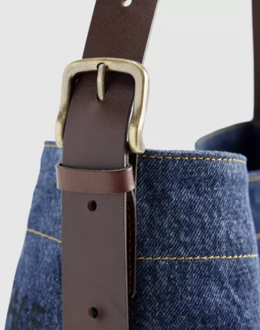 Levis Veske HERITAGE MEDIUM BAG - OCEAN INDIGO WASH 4