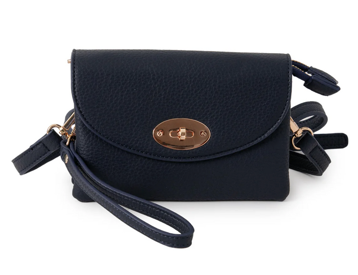 Danielle Mini Clutch Navy