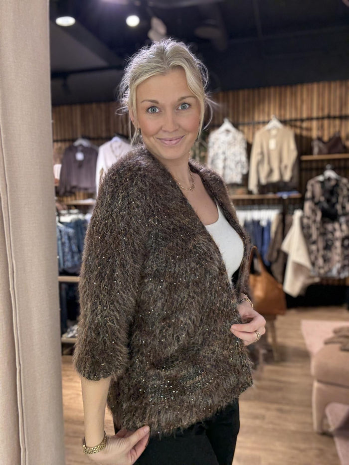 Cardigan Pail Knit Chocolate
