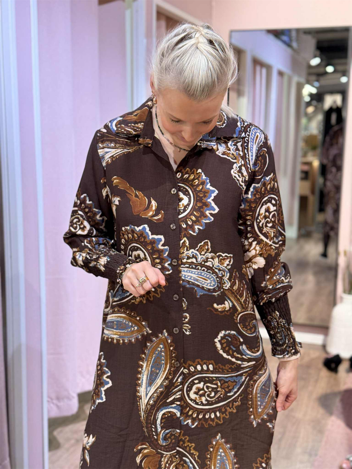 MdcMoss Dress Marrone