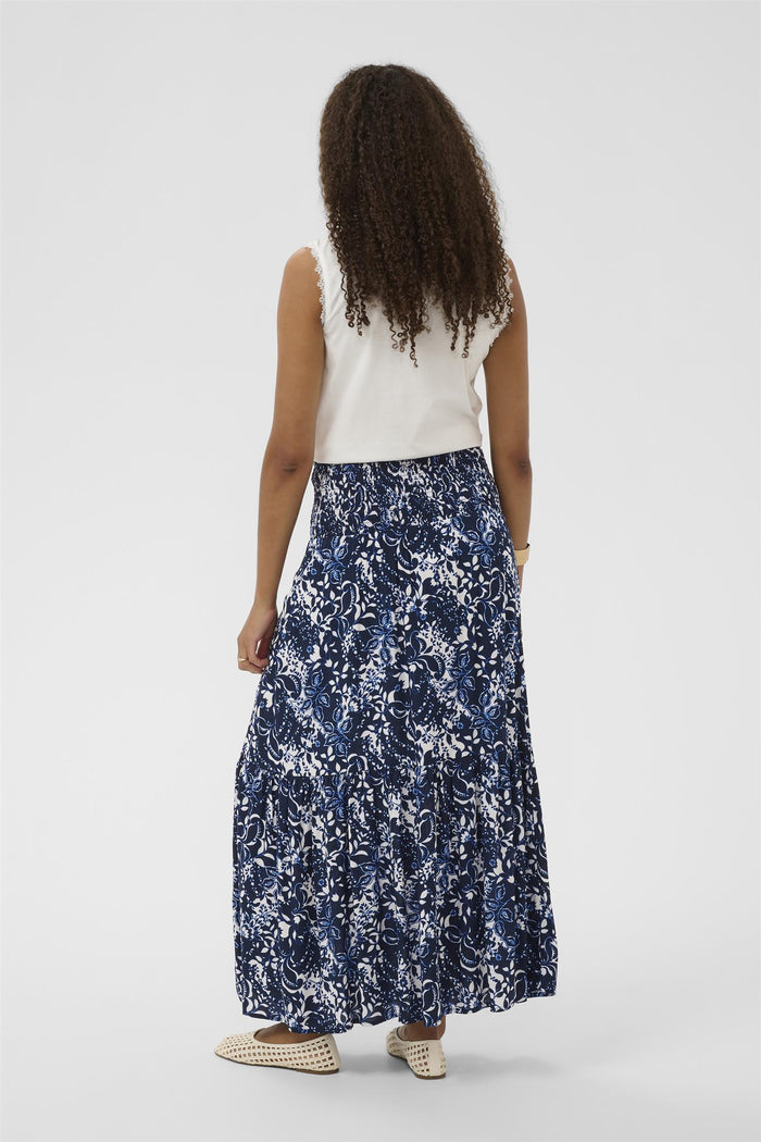 CRTiah skirt Navy Blue Toile