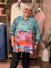 SVilma Shirt Blue/Pink