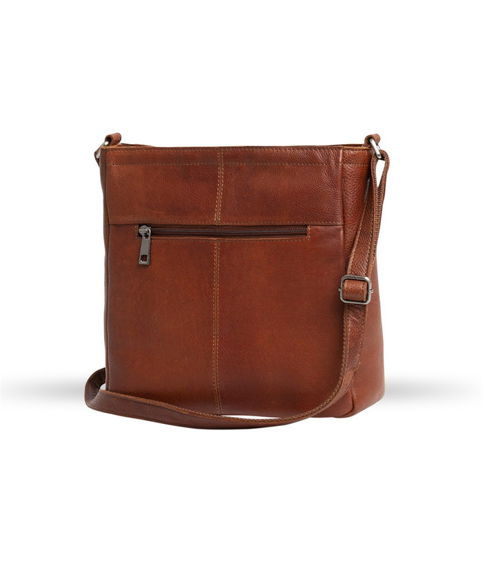 Veske Tiramisu Pocket Flap Crossbody Cognac