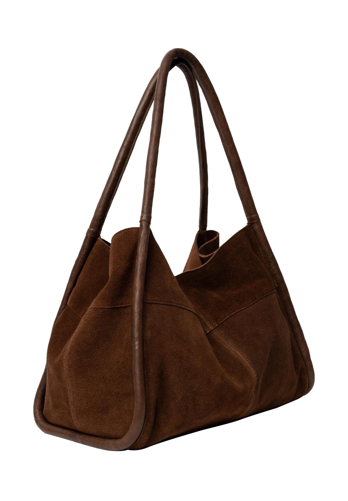 Veske Meno Suede Woodsmoke