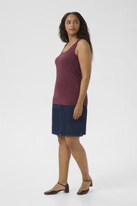 KCerina Jersey Top Windsor Wine