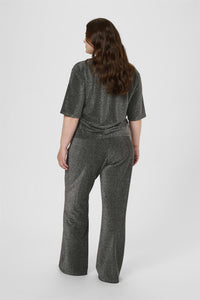 KCriana V-Neck T-Shirt Grey Melange