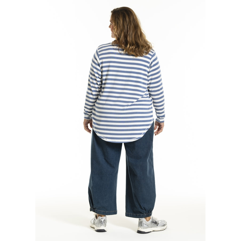 Genser Gitte Lake Stripe