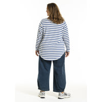 Genser Gitte Lake Stripe