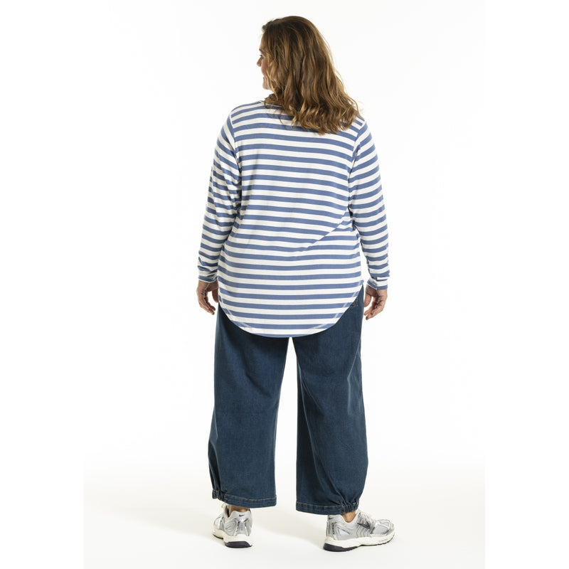 Genser Gitte Lake Stripe