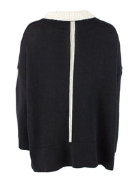 Genser Stripe - Sort