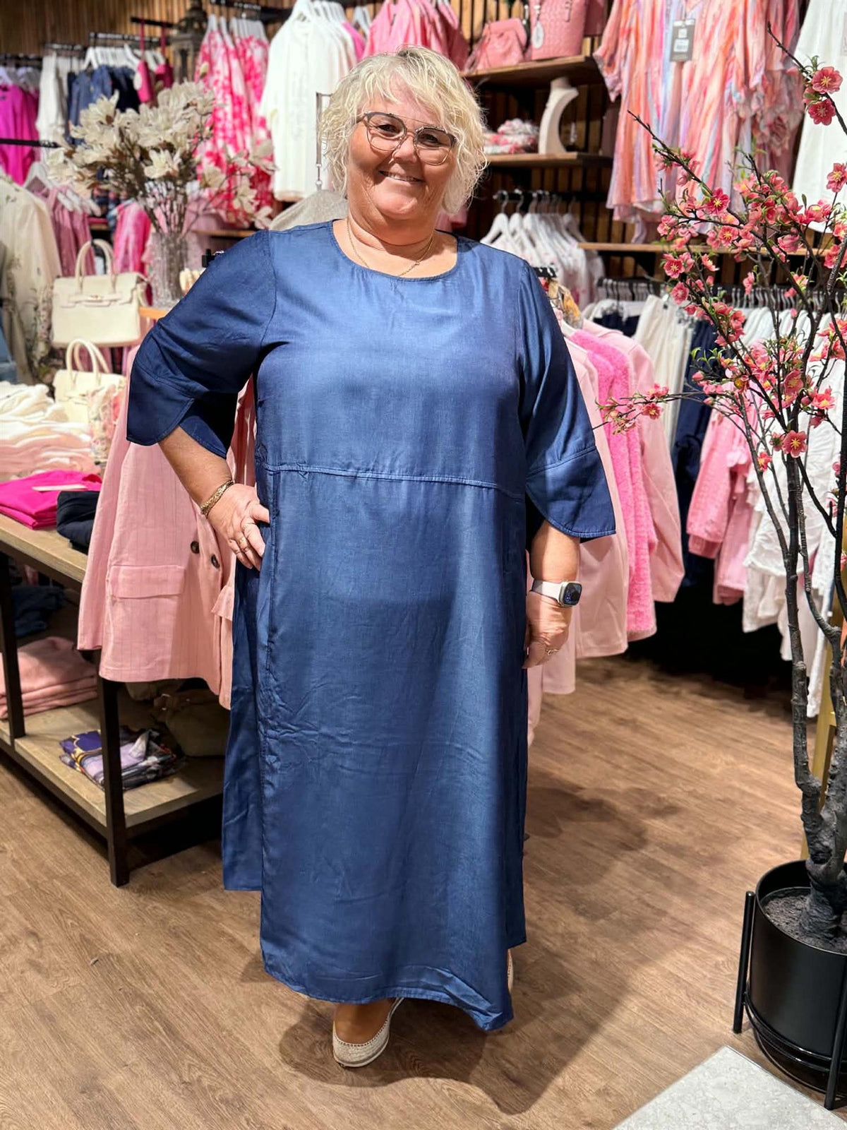 GBente Long Dress Navy