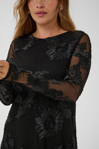 KAjulianne Dress Black Deep