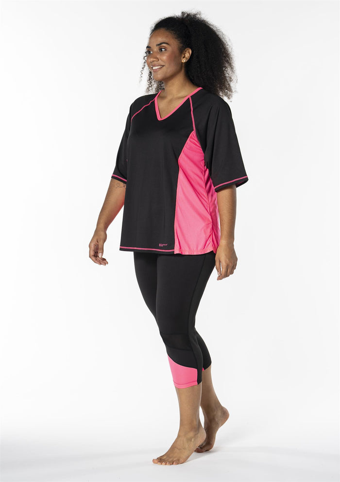 SFitness Capri Black/Pink
