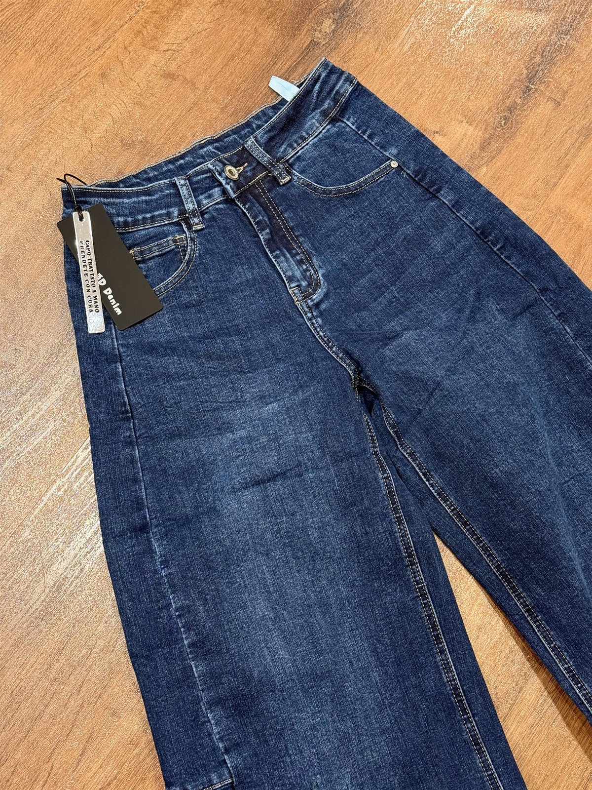 Jeans Barrel Palma - Denim Stone