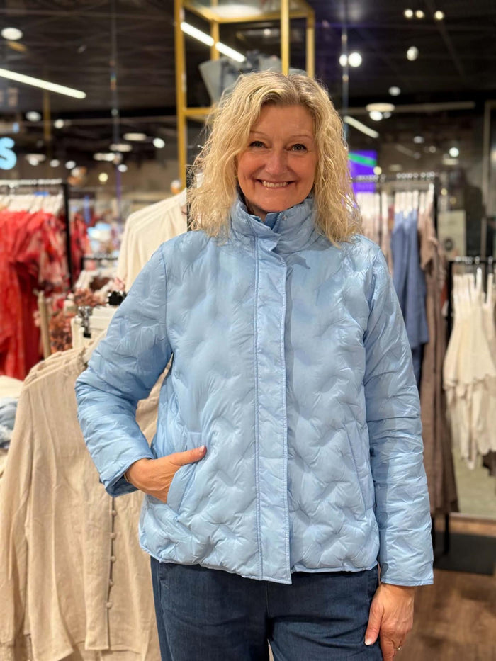 Jakke MaTuva with zipper Powder Blue