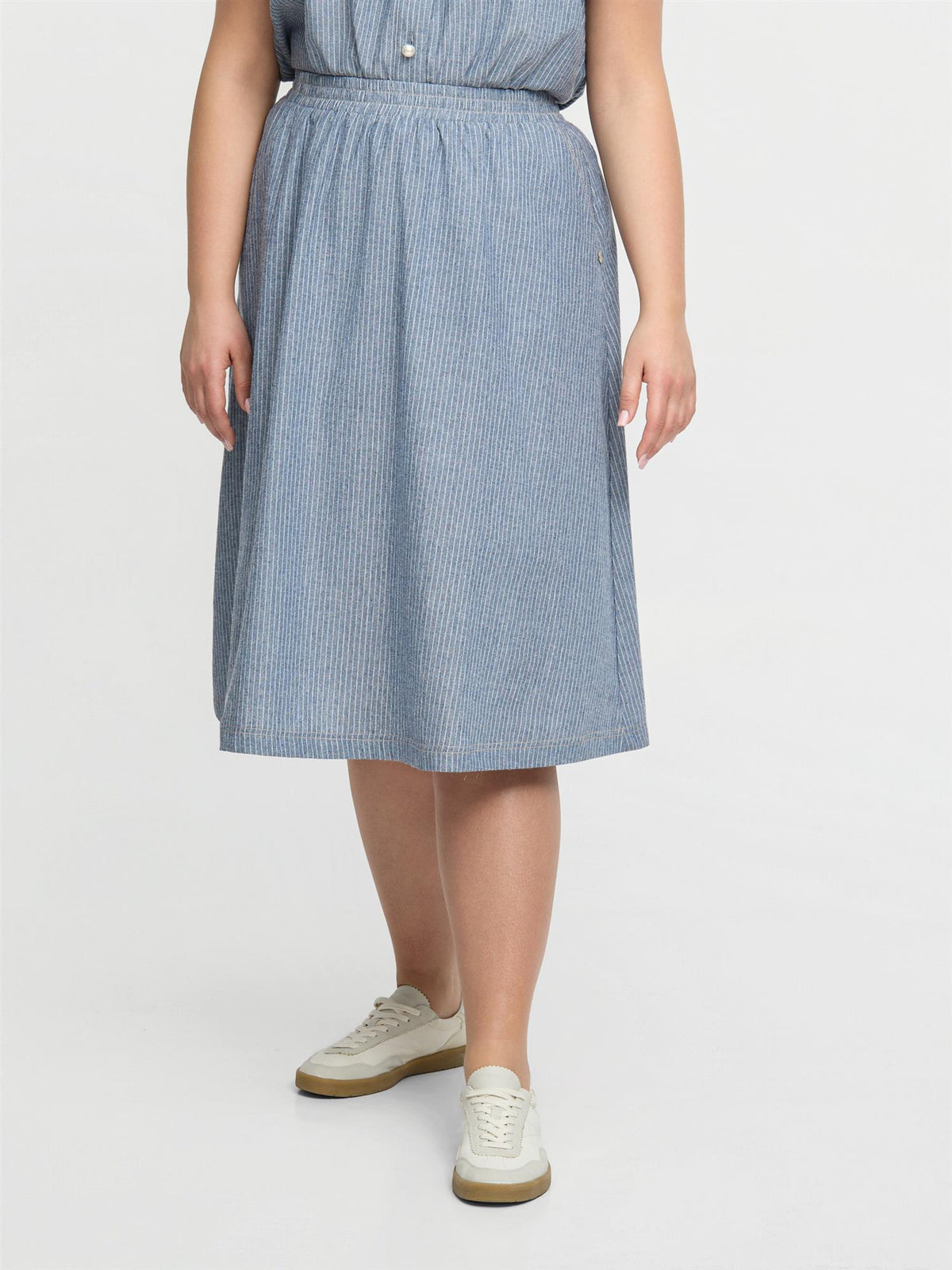 Selma Skirt Stone Blue