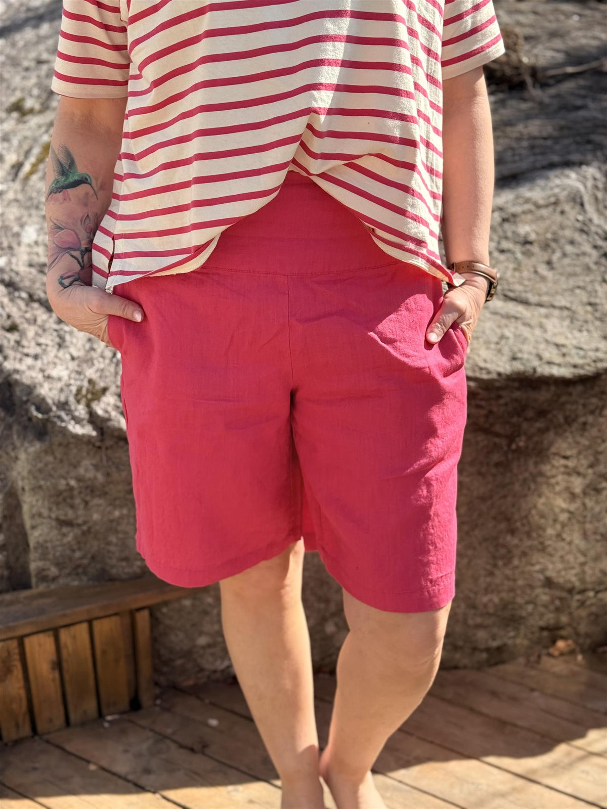 Shorts MaPinja Carmine