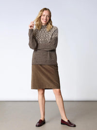 Genser Jesebel Knit - Brown