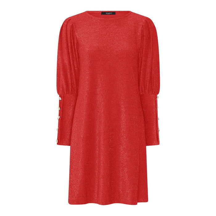 Kjole Tea Lux Rubin Red (Glitter)