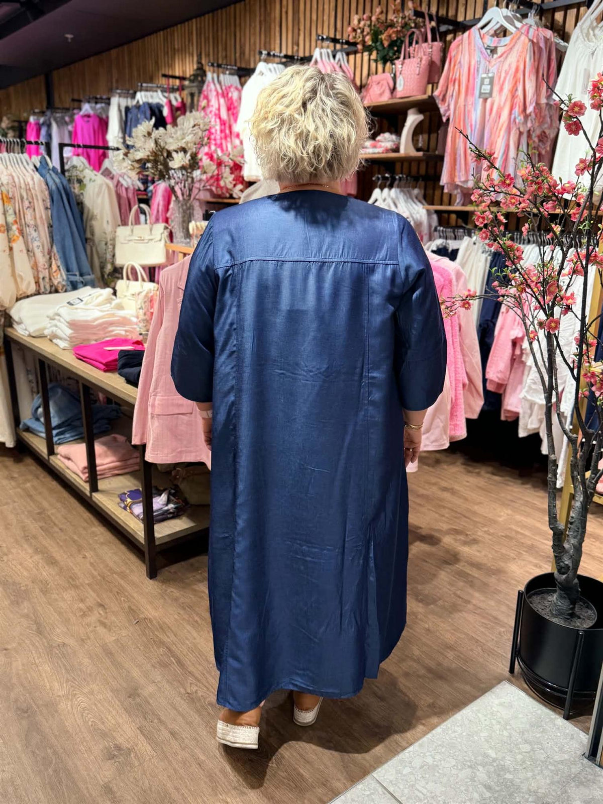 GBente Long Dress Navy
