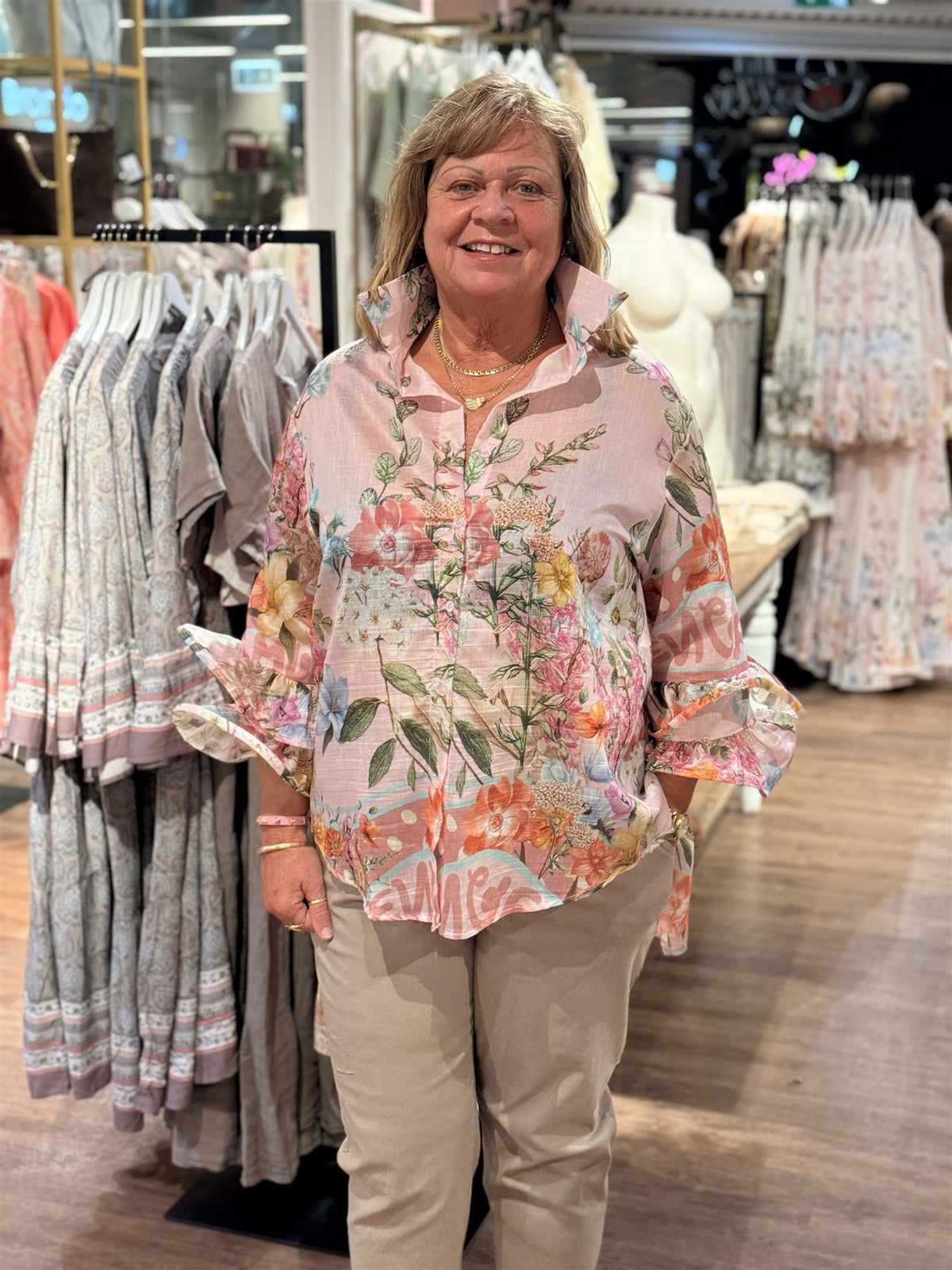 Bluse Rysjer Rose