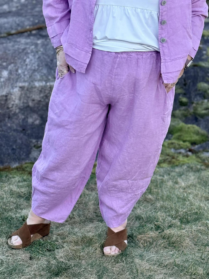 Baggy Linbukse Rose