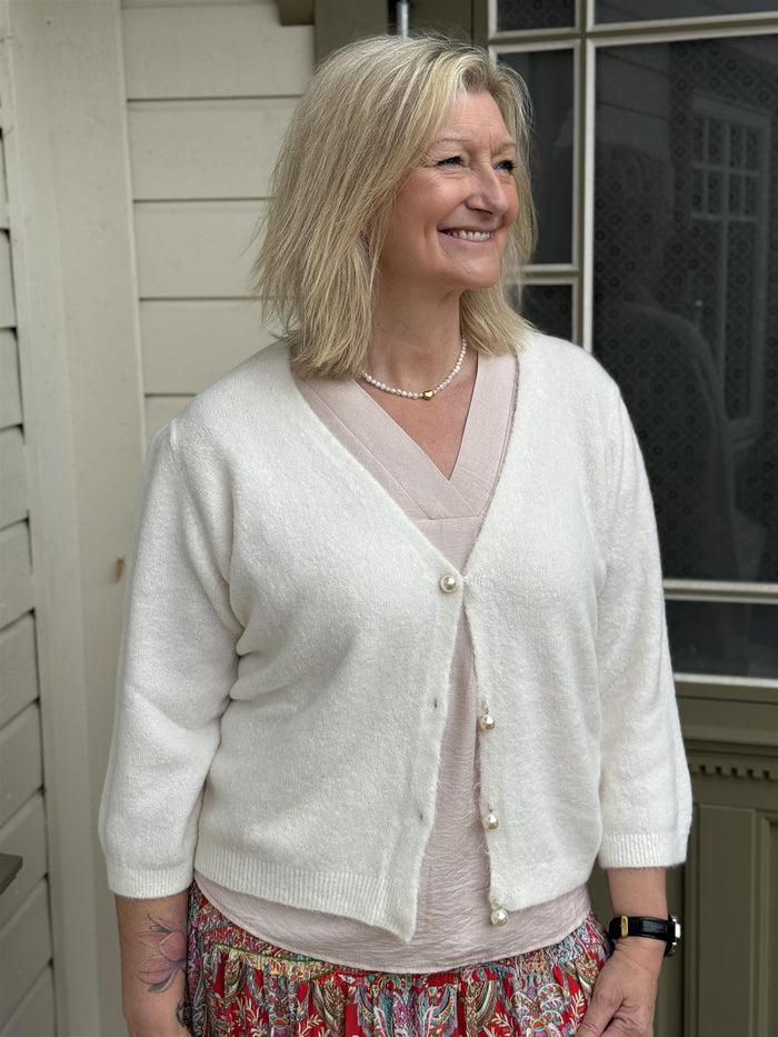 Cardigan BCbella White